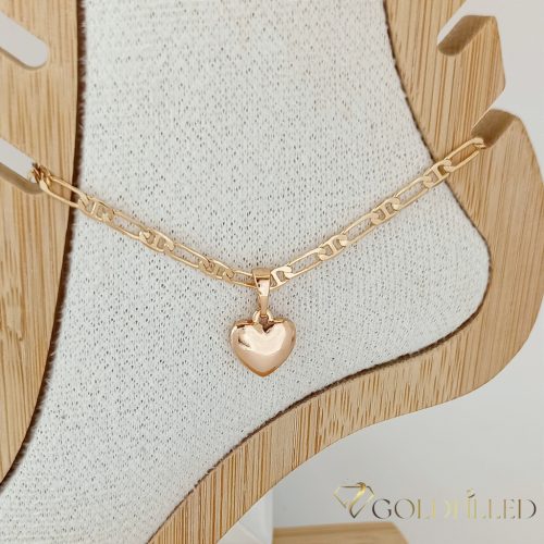 Cavigliera GOLDFILLED 28cm/3mm colore 18K