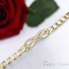Bracciale GOLDFILLED antiallergico 18,5cm/9mm colore 14K