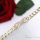 Bracciale GOLDFILLED antiallergico 18,5cm/9mm colore 14K