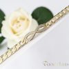 Bracciale GOLDFILLED antiallergico 18,5cm/9mm colore 14K