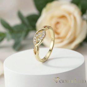 Anello GOLDFILLED antiallergico, diverse misure colore 14K