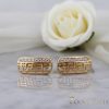 Orecchino GOLDFILLED antiallergico 20mm colore 18K
