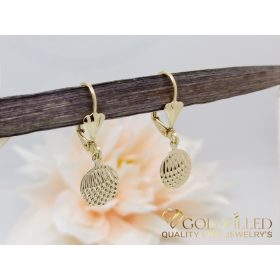 Orecchini GOLDFILLED antiallergici 30mm colore 14K