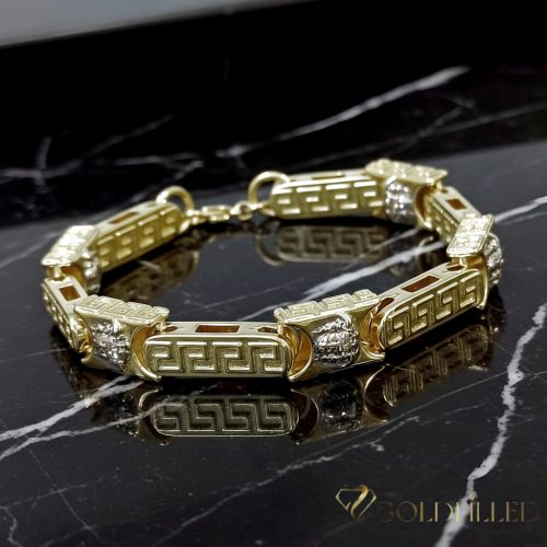 Bracciale GOLDFILLED antiallergico 23cm /11 mm colore multicolore