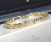 Bracciale GOLDFILLED antiallergico 19cm/6mm colore 14K