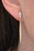 Orecchini GOLDFILLED antiallergici 46mm colore 14K