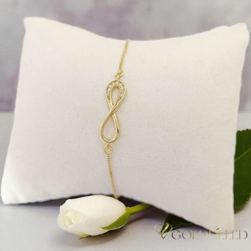Bracciale GOLDFILLED antiallergico 18cm/1-6mm colore 14K