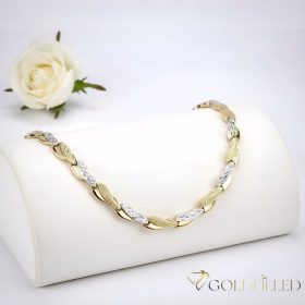  Collana GOLDFILLED antiallergica esclusiva in diverse dimensioni /7 mm colore 14K Multicolor 