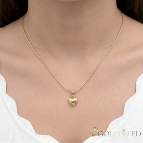   Collana GOLDFILLED antiallergica 50cm/1mm + Pendente colore 14K