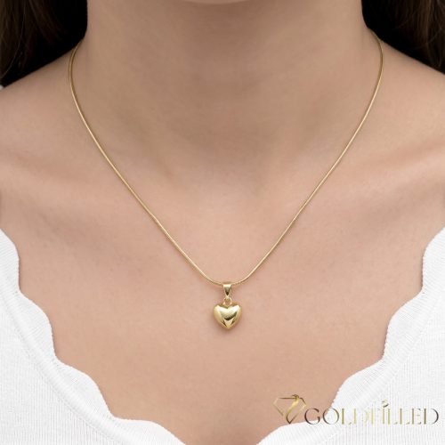 Collana GOLDFILLED antiallergica 50cm/1mm + Pendente colore 14K