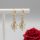 Orecchini GOLDFILLED antiallergici 35mm colore 14K