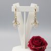 Orecchini GOLDFILLED antiallergici 35mm colore 14K